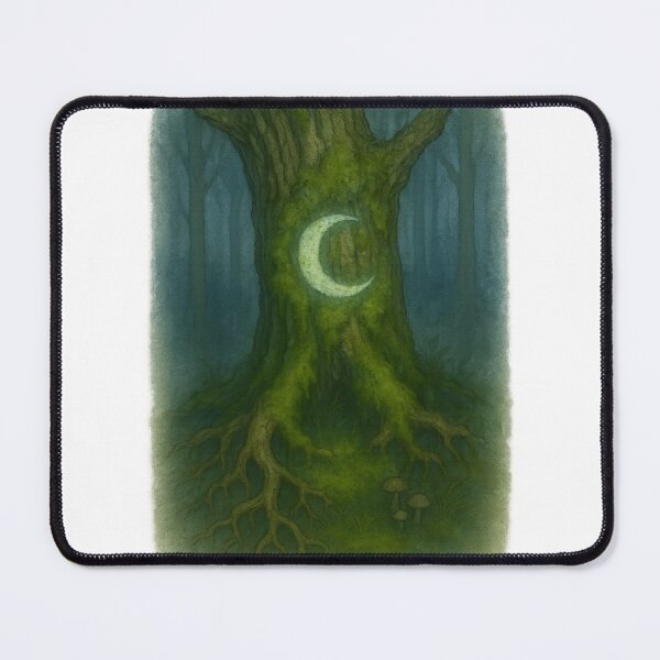 Item preview, Moss-Moon Sigil - Mythically Eerie Collection (HFS) designed and sold by Hollow-Fern-Studio.