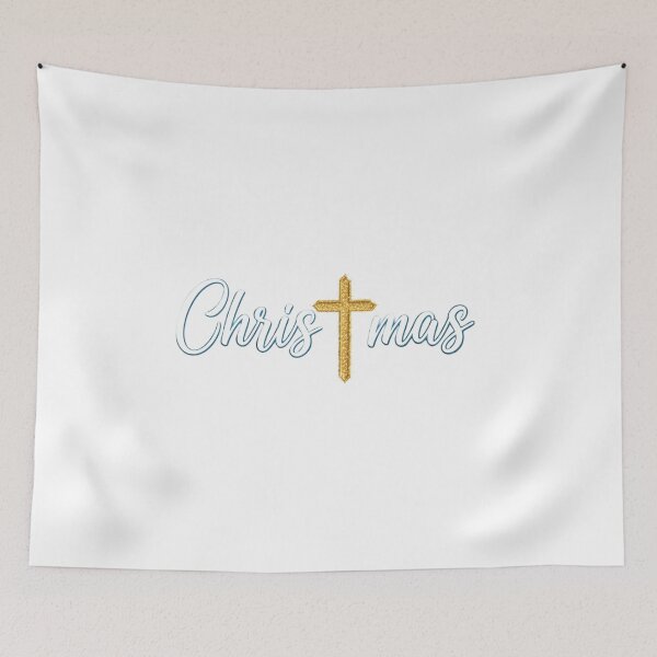 Item preview, Glitter Religious Christmas Cross Sparkling Faith designed and sold by chattsuede.