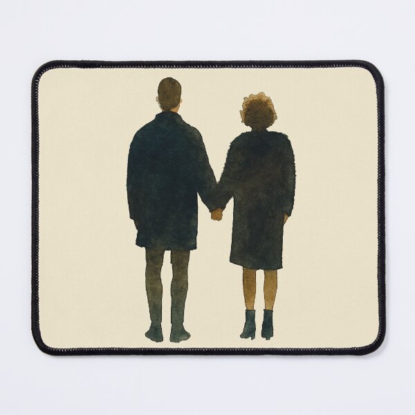 Item preview, Fight Club – Final Scene Holding Hands Watercolor designed and sold by stillnoir.