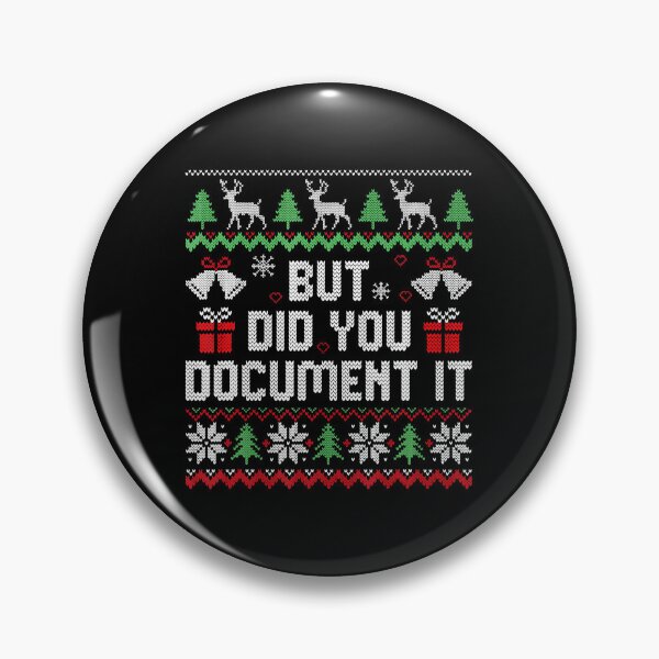 Item preview, But Did You Docut It Funny Office Christmas Ugly Sweater  designed and sold by JEFDodsonArt.