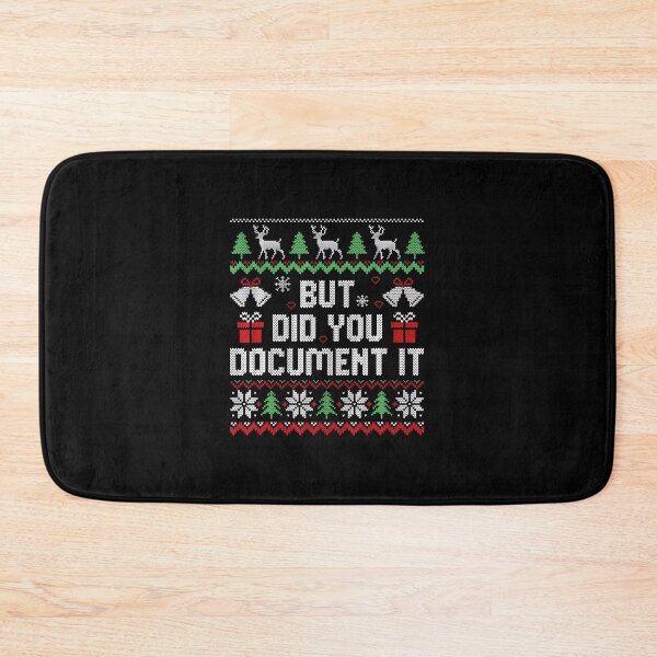 Item preview, But Did You Docut It Funny Office Christmas Ugly Sweater  designed and sold by JEFDodsonArt.