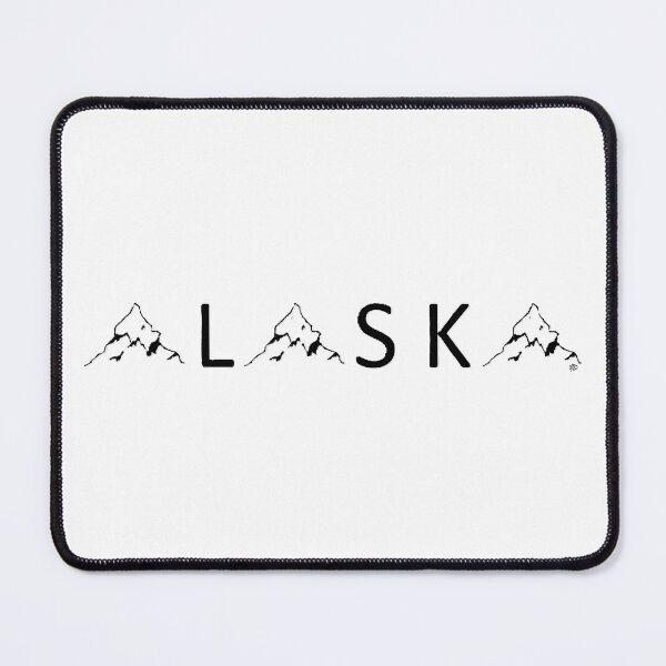 Artikelvorschau, Alaska Logo Berge entworfen und verkauft von The Alaskan Artist.