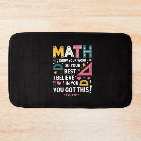 Item preview, Show Your Work Math Teacher First Day Back To School designed and sold by GalaFunny.