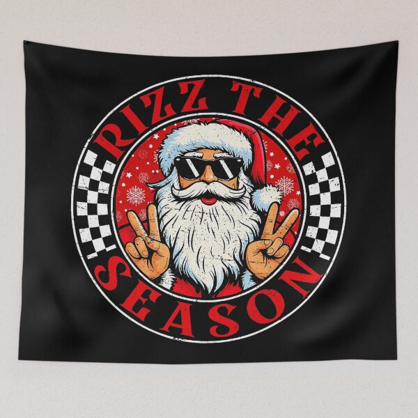 Item preview, Funny Rizz The Season Santa Christmas Rizzler designed and sold by WayTBeenkenArt.
