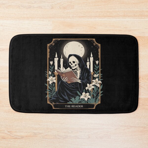 Item preview, The Reader Skeleton Tarot Card designed and sold by FndPardaL.