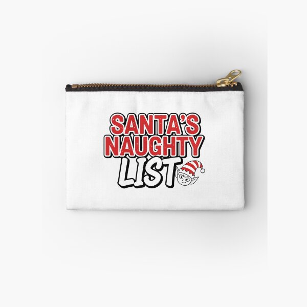 Item preview, Santa's Naughty List Mischievous Elf Christmas Humor designed and sold by chattsuede.