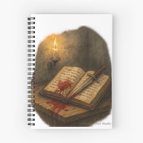Item preview, Blood-Wax Grimoire - Gothic Macabre Collection (HFS) designed and sold by Hollow-Fern-Studio.