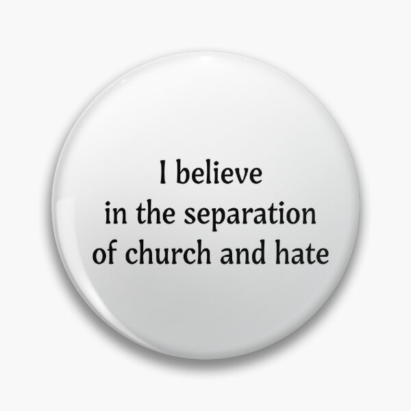 Item preview, Separation of church and hate designed and sold by CatcatcherCornr.