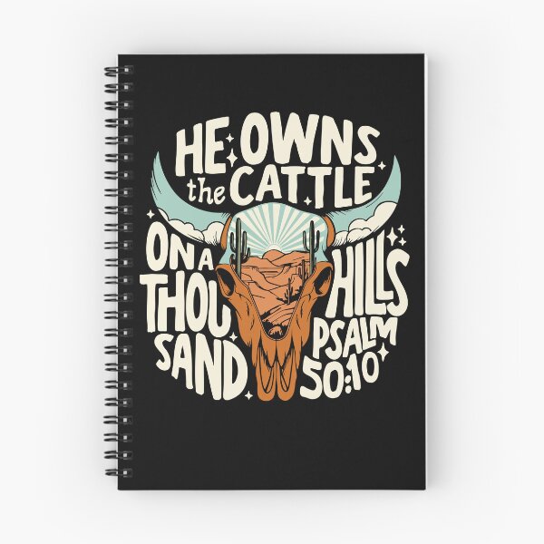 Item preview, He Owns the Cattle On a Thousand Hills designed and sold by DavidCloud.