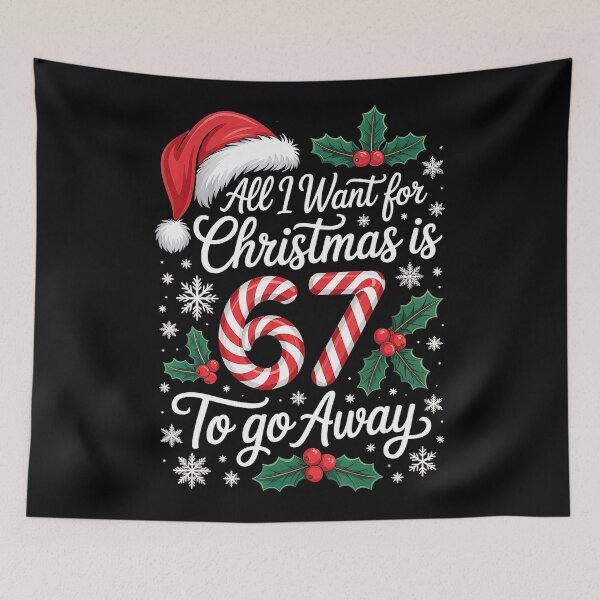 Item preview, Christmas 67 To Go Away Six Seven Funny Teacher Parent  designed and sold by JEFDodsonArt.