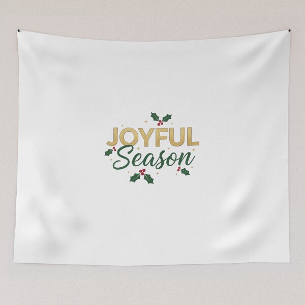 Item preview, Festive Joyful Season Christmas Holiday Cheer designed and sold by chattsuede.