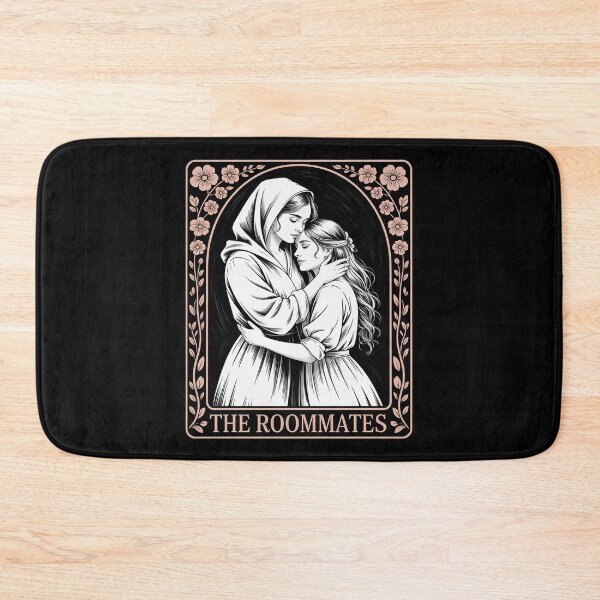 Item preview, The Roommates Tarot Card Nun Kiss Lesbian designed and sold by JaskconLIfe23.