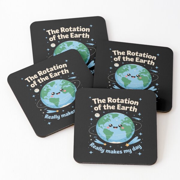 Item preview, The Rotation the Earth Really Makes My Day Science Pun designed and sold by JaskconLIfe23.
