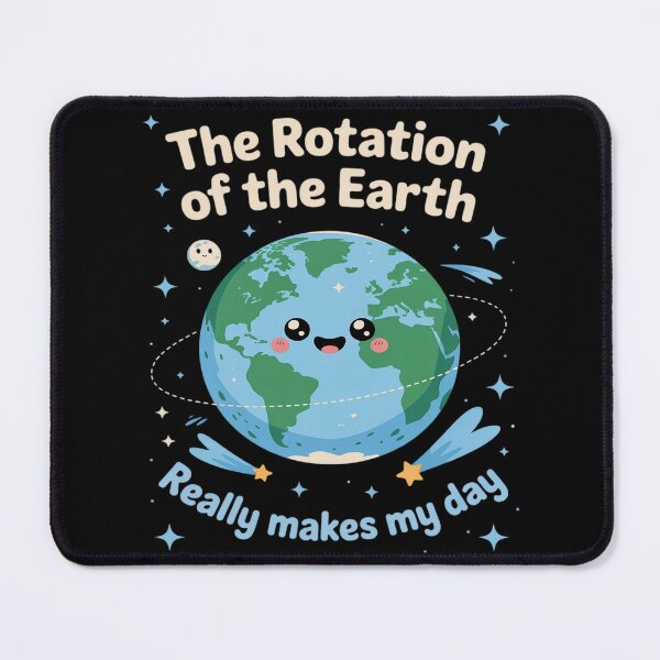 Item preview, The Rotation the Earth Really Makes My Day Science Pun designed and sold by JaskconLIfe23.