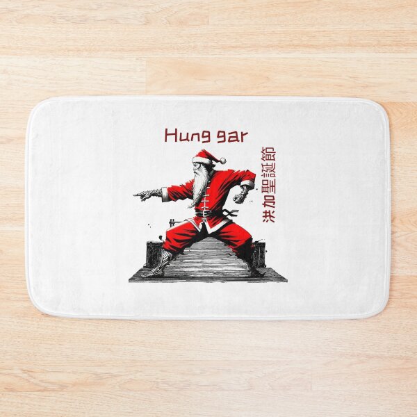 Item preview, Santa en Hung Gar Stance designed and sold by Umbrella urban.