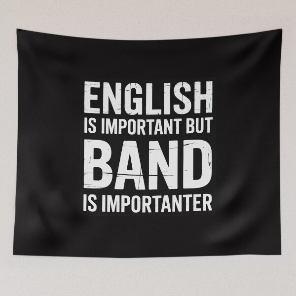 Item preview, School Marching Band Quote English Joke designed and sold by GalaFunny.