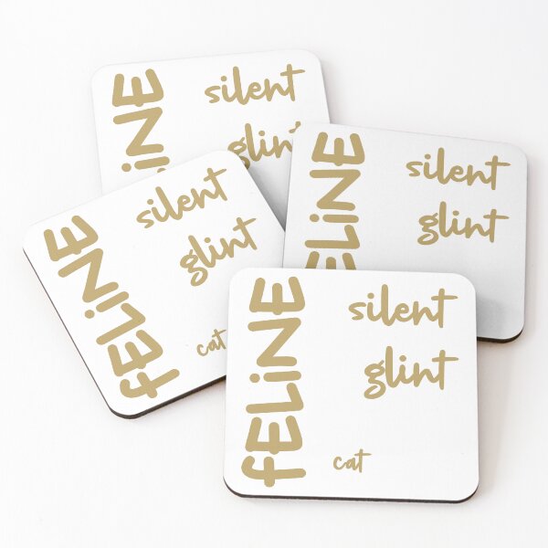 Item preview, Cat Feline Silent Glint designed and sold by Pet-DeLish.