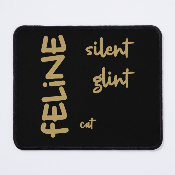 Item preview, Cat Feline Silent Glint designed and sold by Pet-DeLish.