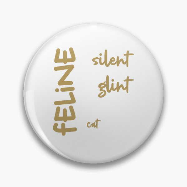 Item preview, Cat Feline Silent Glint designed and sold by Pet-DeLish.