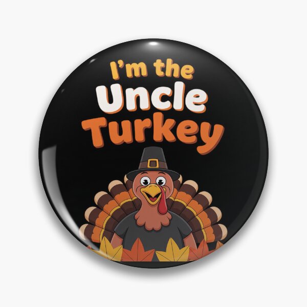 Item preview, I'm the Uncle Turkey Thanksgiving 2024 Family Autumn Fall  designed and sold by MicanCuteStore.