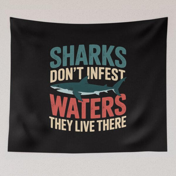 Item preview, Save Our Sharks Fishing Conservation Lover Saying designed and sold by GalaFunny.