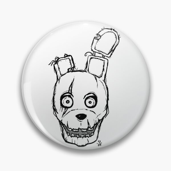 Item preview, Sketchy Springtrap designed and sold by CeratopsArt.