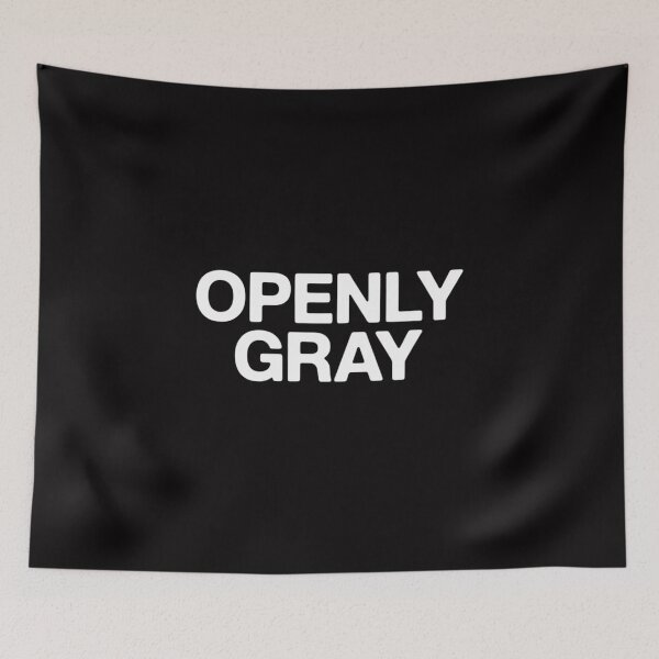 Item preview, Sarcastic, Pun, Openly Gray (Hair) designed and sold by GalaFunny.