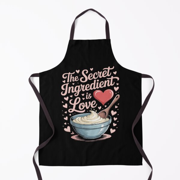 Item preview, The Secret Ingredient is Love Baking BBQ Chef designed and sold by JaskconLIfe23.