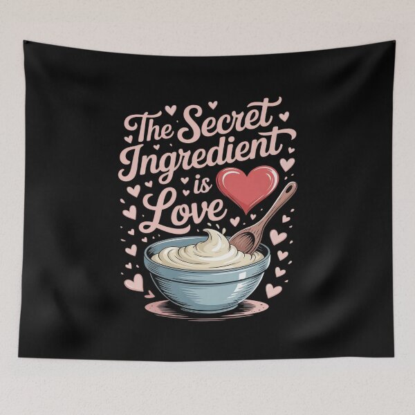 Item preview, The Secret Ingredient is Love Baking BBQ Chef designed and sold by JaskconLIfe23.