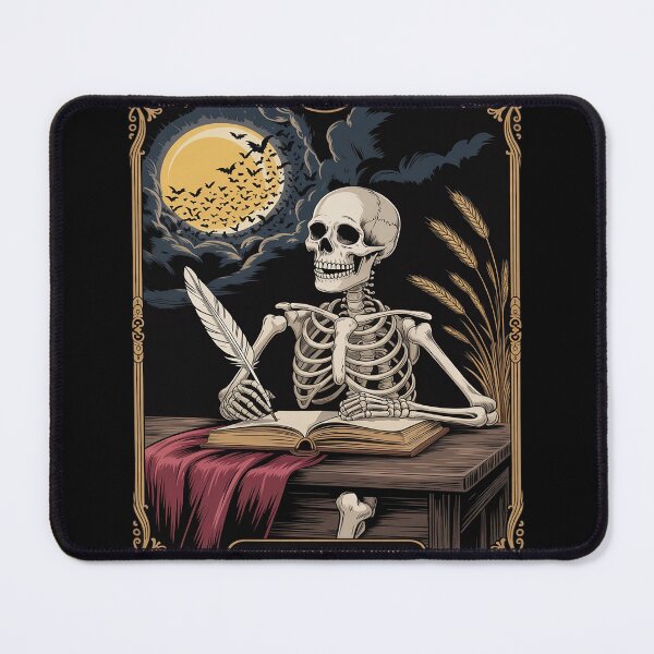 Item preview, The Social Worker Skeleton Tarot Card School Counselor Psych designed and sold by JaskconLIfe23.