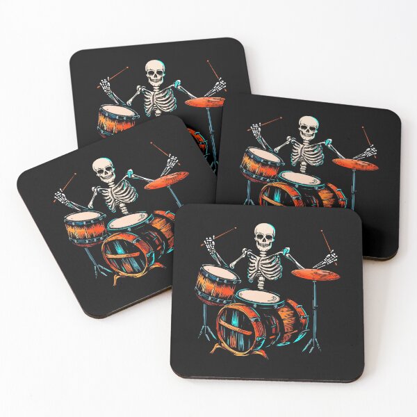 Item preview, Skeleton Playing Drum For Drummer Men Women Drums Lovers designed and sold by FloraVenita.