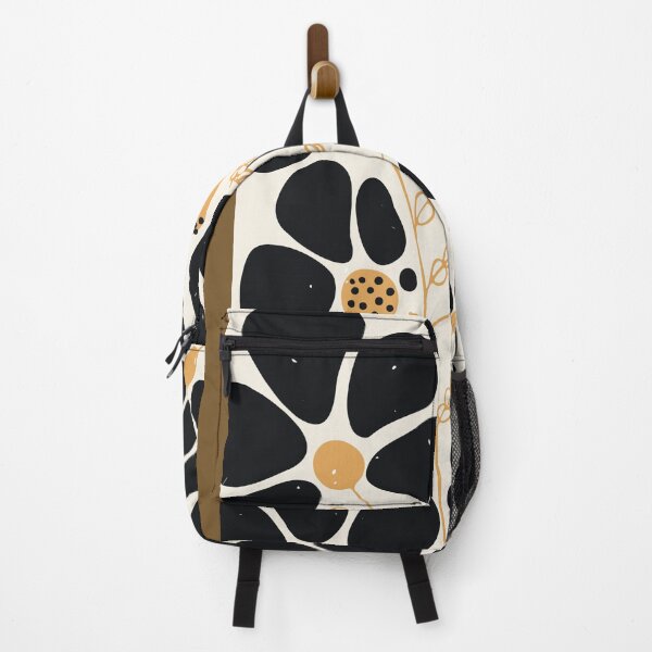 Item preview, Retro Distressed Danish Mod Abstract Amoeba Floral designed and sold by RetroMaggie.