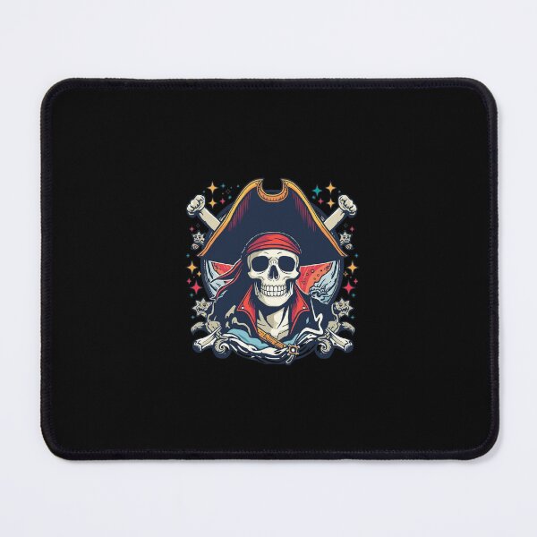 Item preview, Pirate Skull Emblem Illustration – Bold Nautical Vector Art with Compass Design, Dark Aesthetic & Detailed Linework for Apparel & Stickers designed and sold by HimBoo.