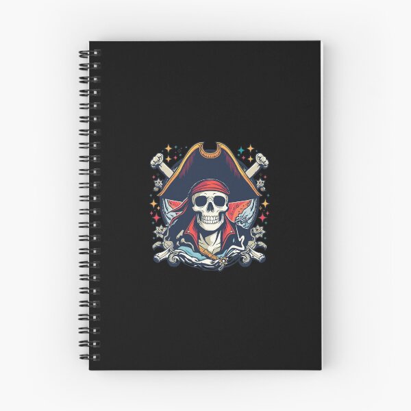 Item preview, Pirate Skull Emblem Illustration – Bold Nautical Vector Art with Compass Design, Dark Aesthetic & Detailed Linework for Apparel & Stickers designed and sold by HimBoo.