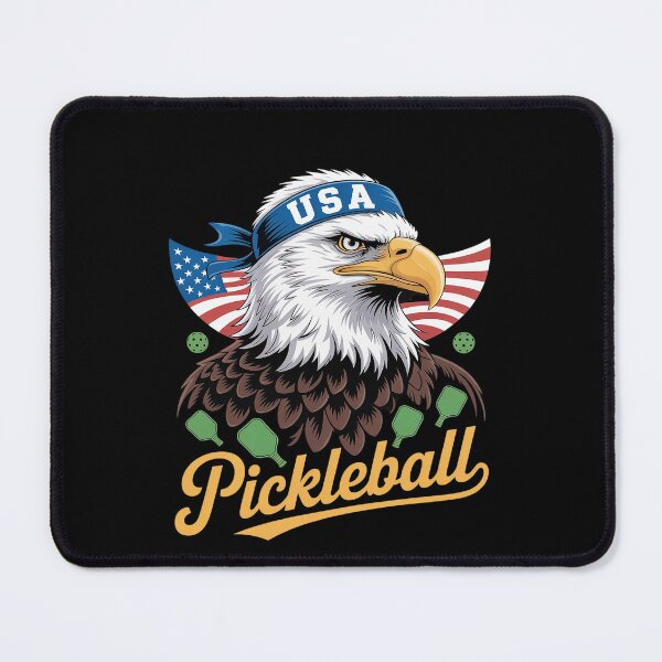 Item preview, Eagle Mullet Pickleball Lovers 4th Of July USA American Flag designed and sold by Hofersofer.