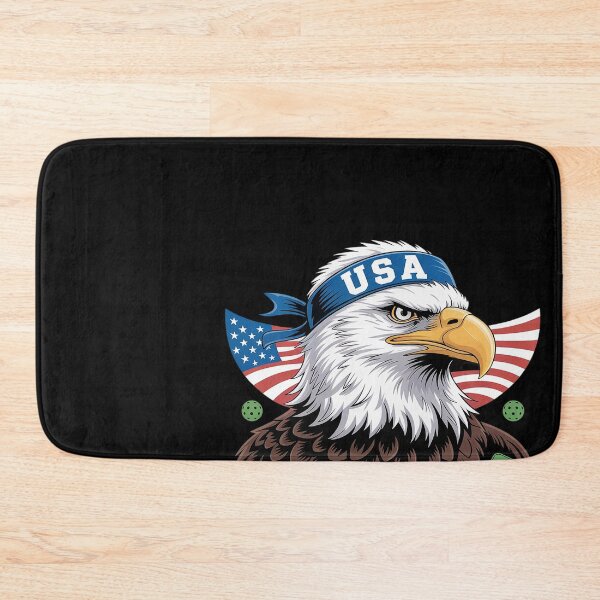 Item preview, Eagle Mullet Pickleball Lovers 4th Of July USA American Flag designed and sold by Hofersofer.