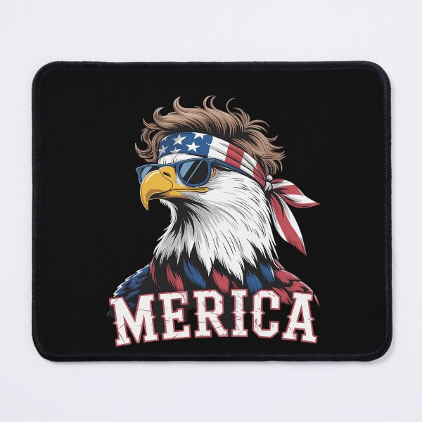 Item preview, Eagle Mullet Sunglasses Merica 4th Of July USA American 60s designed and sold by Hofersofer.