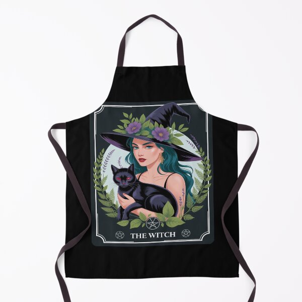 Item preview, The Witch Tarot Card Halloween Witchy Herbal Herb Black Cat designed and sold by JaskconLIfe23.