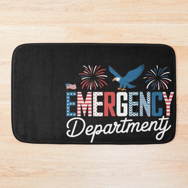 Item preview, Emergency Department 4th of July USA Emergency Room Nurse designed and sold by Hofersofer.