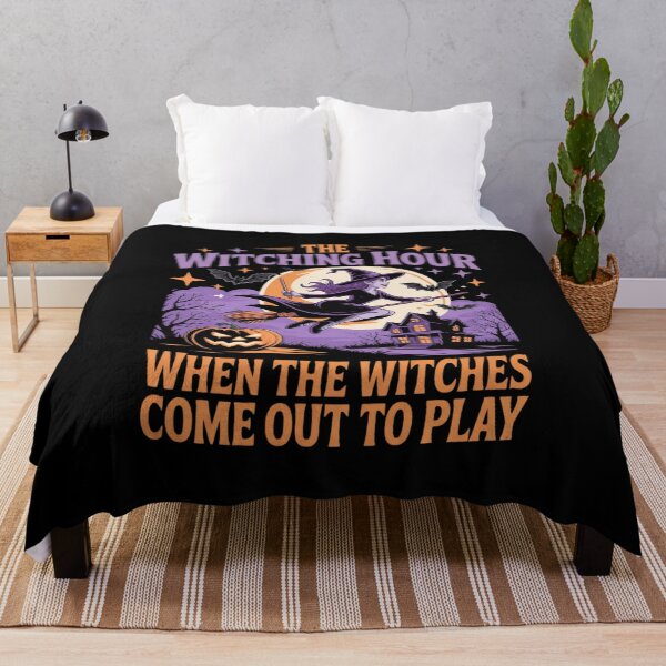 Item preview, The Witching Hour Spooky Halloween Flying Witch designed and sold by JaskconLIfe23.