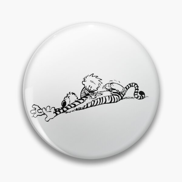 Item preview, Line Art of Calvin and Hobbes designed and sold by Lumennyxart.