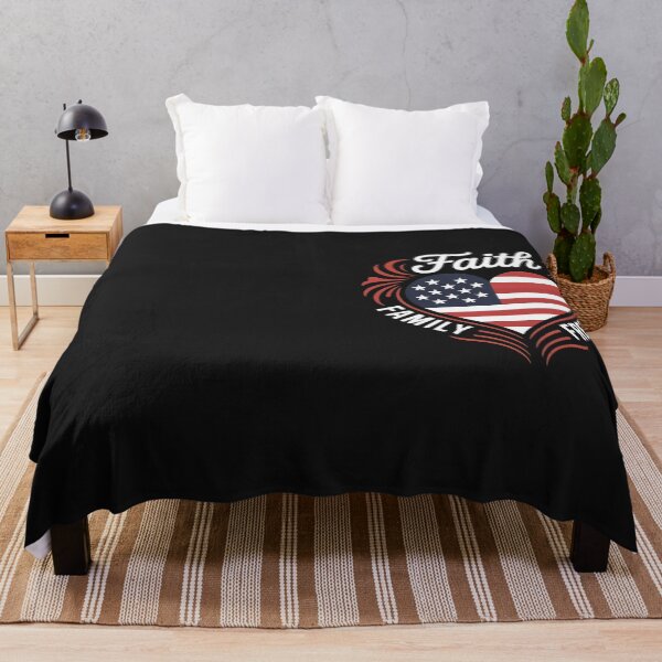 Item preview, Faith Family Freedom USA Flag July 4th American Women Girls designed and sold by Hofersofer.