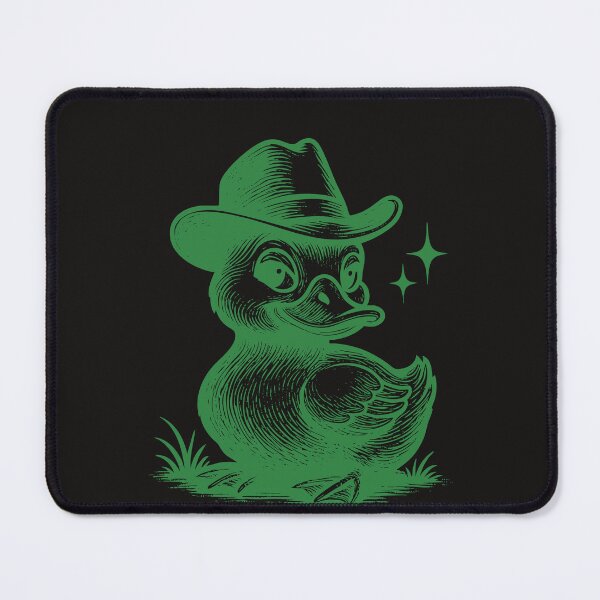 Item preview, Vintage Cowboy Ducks Illustration Retro Western Duck Art designed and sold by ArmyAbodo.