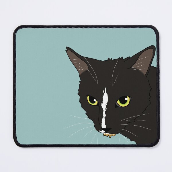 Item preview, Kitty with food mouth designed and sold by saltjart.