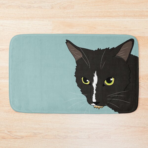 Item preview, Kitty with food mouth designed and sold by saltjart.