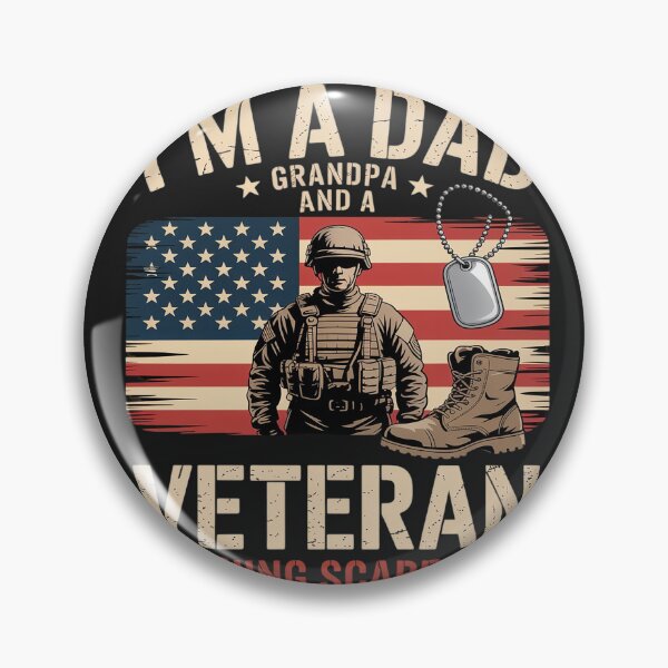 Item preview, Father's Day - Veterans Day- I'm a Dad Grandpa and a Veteran designed and sold by Hofersofer.