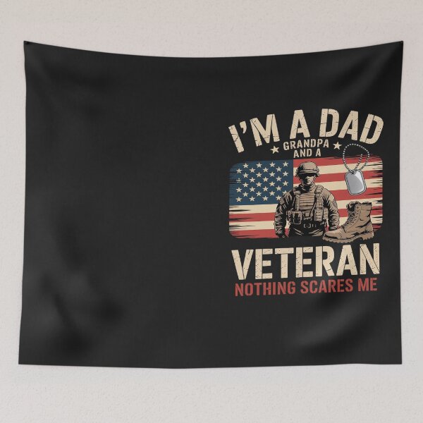 Item preview, Father's Day - Veterans Day- I'm a Dad Grandpa and a Veteran designed and sold by Hofersofer.