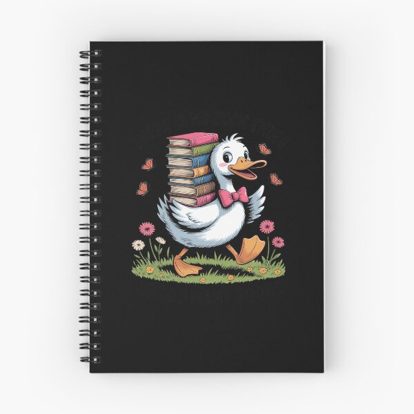 Item preview, There Is No Such Thing As Too Many Books Duck designed and sold by JaskconLIfe23.