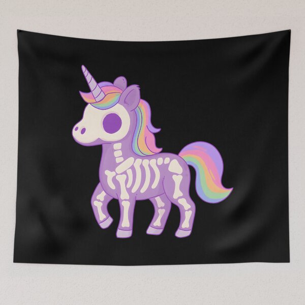 Item preview, Pastel Skeleton Unicorn Vibes	 designed and sold by oddqdbrz3.