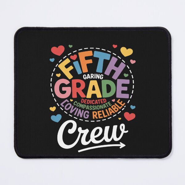 Item preview, Fifth Grade Crew Back To School 5th Grade Teacher Student designed and sold by Hofersofer.
